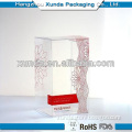 Hot Sale folding gift box blister low cost cosmetic packing High Quality Printed Plastic packaging box